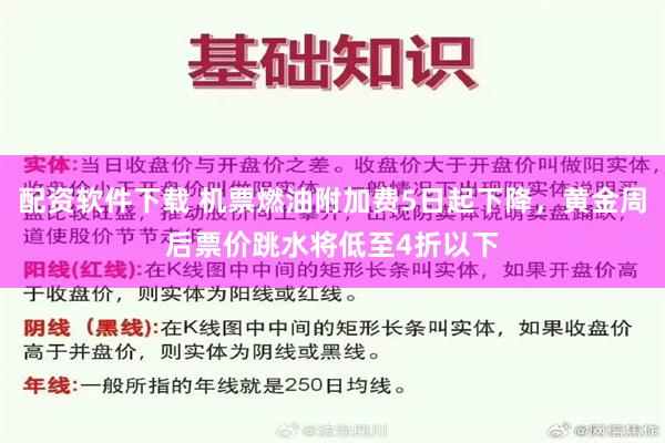 配资软件下载 机票燃油附加费5日起下降，黄金周后票价跳水将低