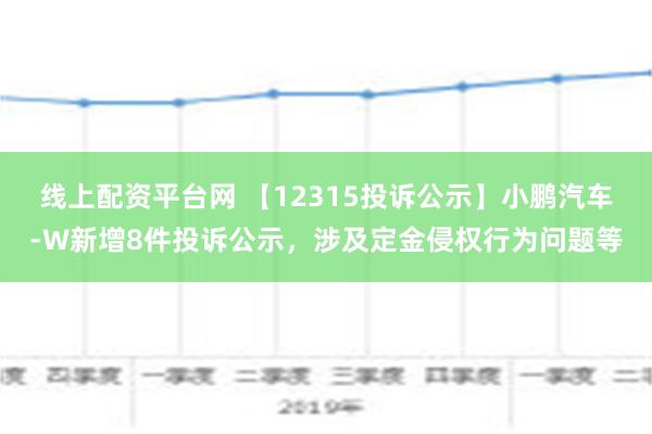 线上配资平台网 【12315投诉公示】小鹏汽车-W新增8件投