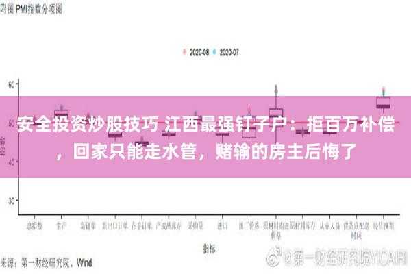 安全投资炒股技巧 江西最强钉子户：拒百万补偿，回家只能走水管